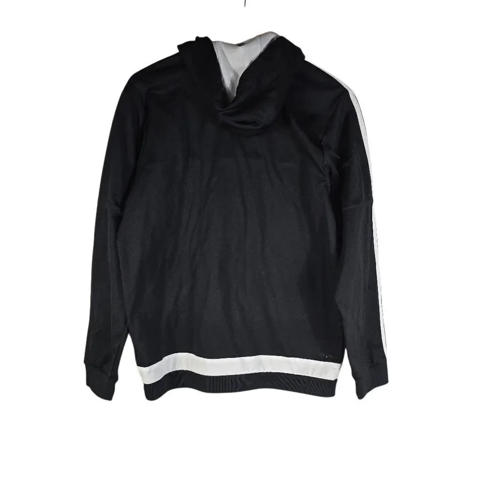 Adidas Black And White Hoodie